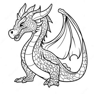 Dragon Mythique Pour Adultes Pages À Colorier