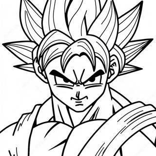 Page De Coloriage De Goku Black 77912-20427