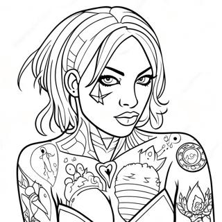 Baddie Pages à colorier