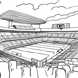 Page De Coloriage Du Stade Des Green Bay Packers 77968-20481