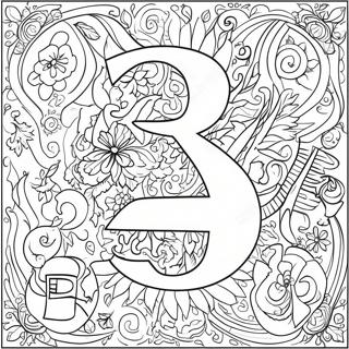 Page De Coloriage De Lalphabet Espagnol Colore 77990-20490