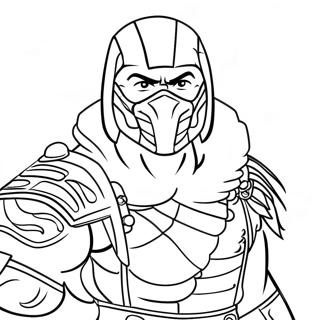 Page De Coloriage Mortal Kombat 78119-20586