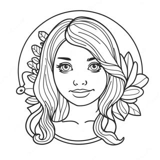 Page De Coloriage Fille Pour Adultes 78170-20625