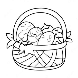 Page De Coloriage De Panier De Paques 78222-20666