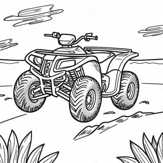 Page De Coloriage Vehicule Tout Terrain 78325-20747