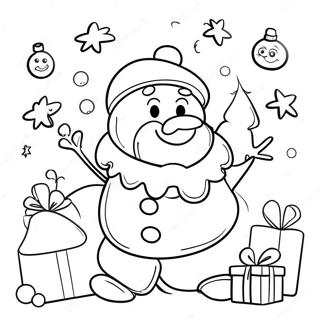 Page De Coloriage Drole De Noel Pour Adultes 78402-20806