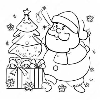 Page De Coloriage Drole De Noel Pour Adultes 78402-20808