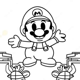 Film Super Mario Bros Pages À Colorier