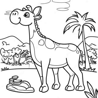 Page De Coloriage Safari 79098-21348