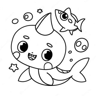 Chansons Super Simples Bébé Requin Halloween Pages À Colorier