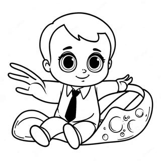 Boss Baby Pages À Colorier