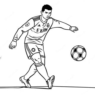 Cristiano Ronaldo Pages À Colorier