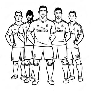 Cristiano Ronaldo Pages À Colorier