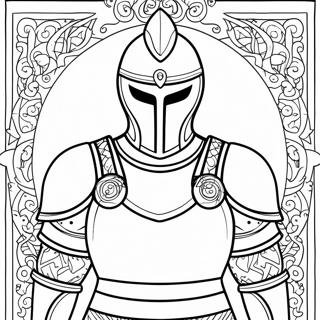 Page De Coloriage Armure De Dieu 79434-21608