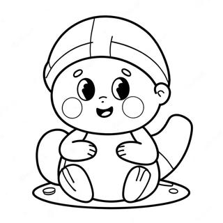 Page De Coloriage Personnage Tweaker Mignon 79486-21650