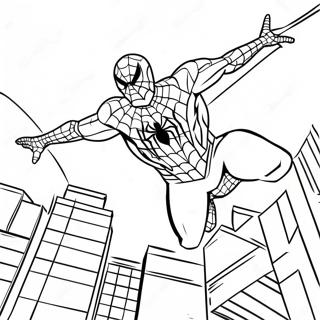 Spider-Man Pas De Retour Chez Soi Pages À Colorier