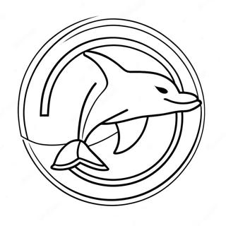 Page De Coloriage Logo Des Miami Dolphins 79537-21688