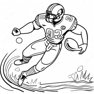 Page De Coloriage Joueur Des Miami Dolphins En Action 79539-21693