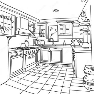 Page De Coloriage De Cuisine 79588-21726