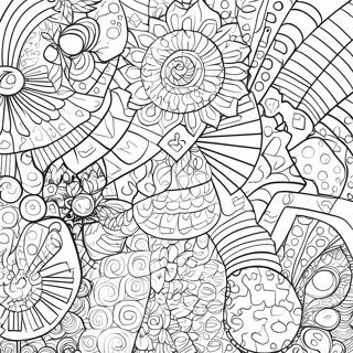 Page De Coloriage De Motifs Mathematiques Colores 79669-21802