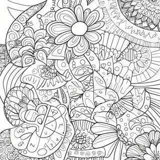 Page De Coloriage De Motifs Mathematiques Colores 79669-21804