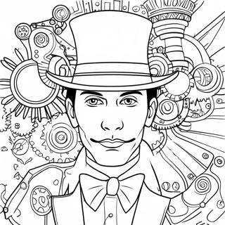 Page A Colorier Steampunk 79872-21934