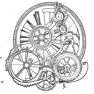 Page A Colorier Steampunk 79872-21935