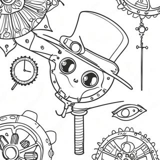 Page A Colorier Steampunk 79872-21936