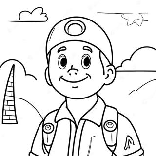 Ryan Aventurier Page De Coloriage 80080-22097