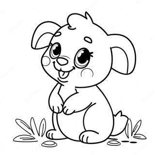 Pomni Dans Une Pose Ludique Page De Coloriage 80108-22129