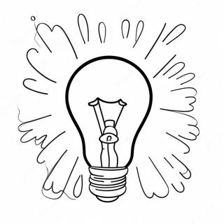 Page De Coloriage De Lampoule De Noel Vintage 80210 22208