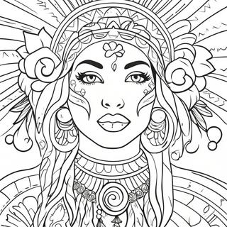 Page De Coloriage Dart Chicano Vibrant 80337 22300