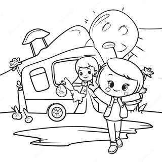 Page De Coloriage Du Premier Jour De Maternelle 80387-22336