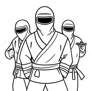 Page De Coloriage Des Spy Ninjas 80719-22594