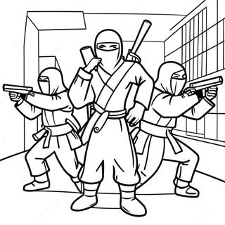 Page De Coloriage Des Spy Ninjas 80719-22596