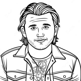 Morgan Wallen Pages À Colorier