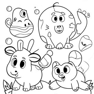 Page De Coloriage Danimaux De Maternelle Amusants 80848-22698