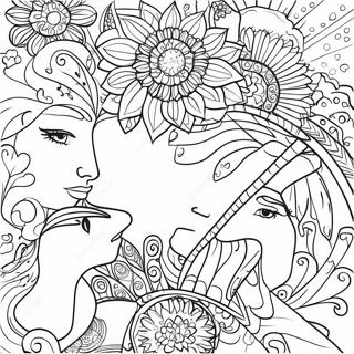 Page De Coloriage De La Diversite 81028-22835