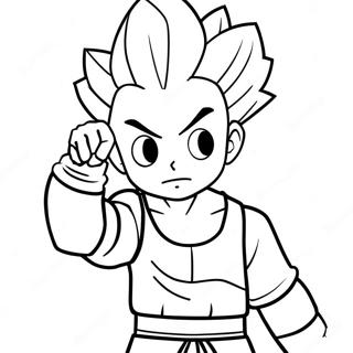 Gon Freecss En Action A Colorier 81106-22898