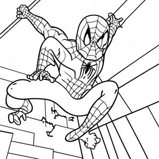 Page De Coloriage Spiderman 81312-23054