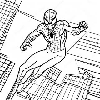 Spiderman De Retour Pages À Colorier