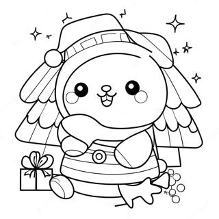 Page De Coloriage De Noel Sanrio 81749-23394