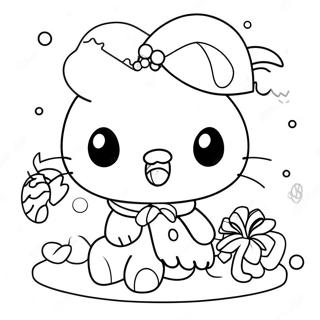 Page De Coloriage De Noel Sanrio 81749-23396
