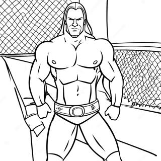 Page De Coloriage Des Legendes De La Wwe 81906-23526