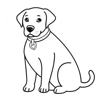 Page De Coloriage De Labrador 81981-23574