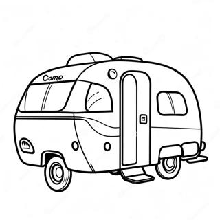 Camping Car Page A Colorier 82007-23596