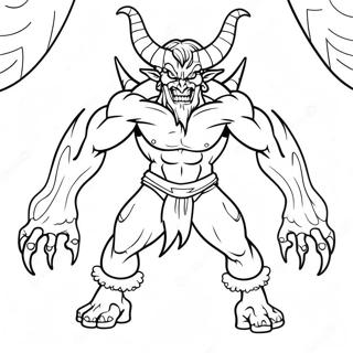 Demon Page A Colorier 82059-23636