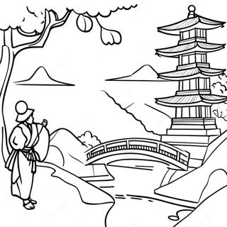 Page De Coloriage Du Japon 82186-23734