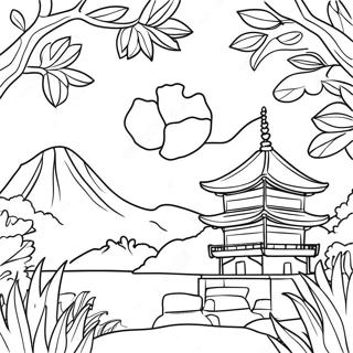 Page De Coloriage Du Japon 82186-23735