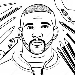 Drake Pages À Colorier